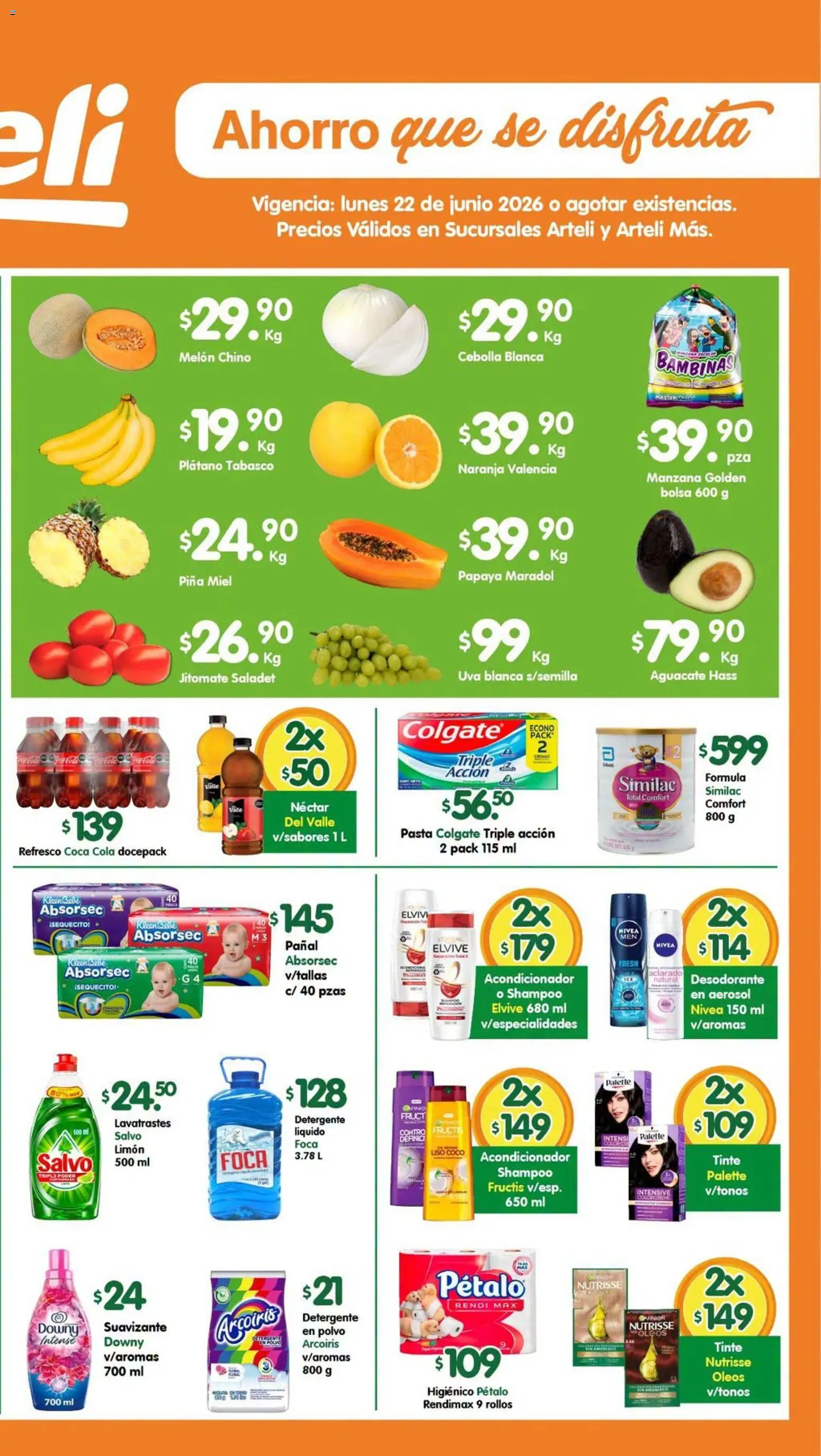 Nuevas ofertas de Arteli válidas en toda la República Mexicana desde el 22/06/2026. ¡Encuentra las mejores ofertas en Arteli folleto! | Página: 2