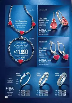 Vista previa Catálogo Amodil Campaña 17 válido desde el 01/10/2026 | Página: 134 | Productos: Aros, Anillo, Dije, Baño