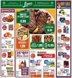 Preview of Lowes Foods weekly ads valid from 08/26/2026