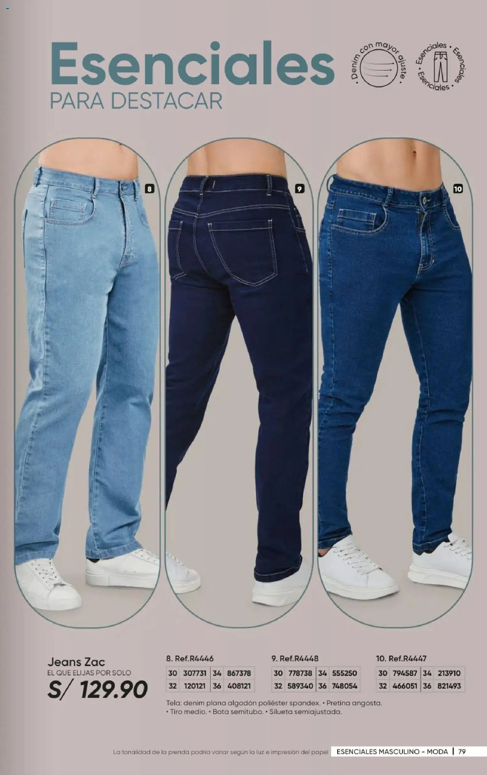 Catálogo Azzorti válido desde 20/09/2026 | Página: 81 | Productos: Algodón, Jeans