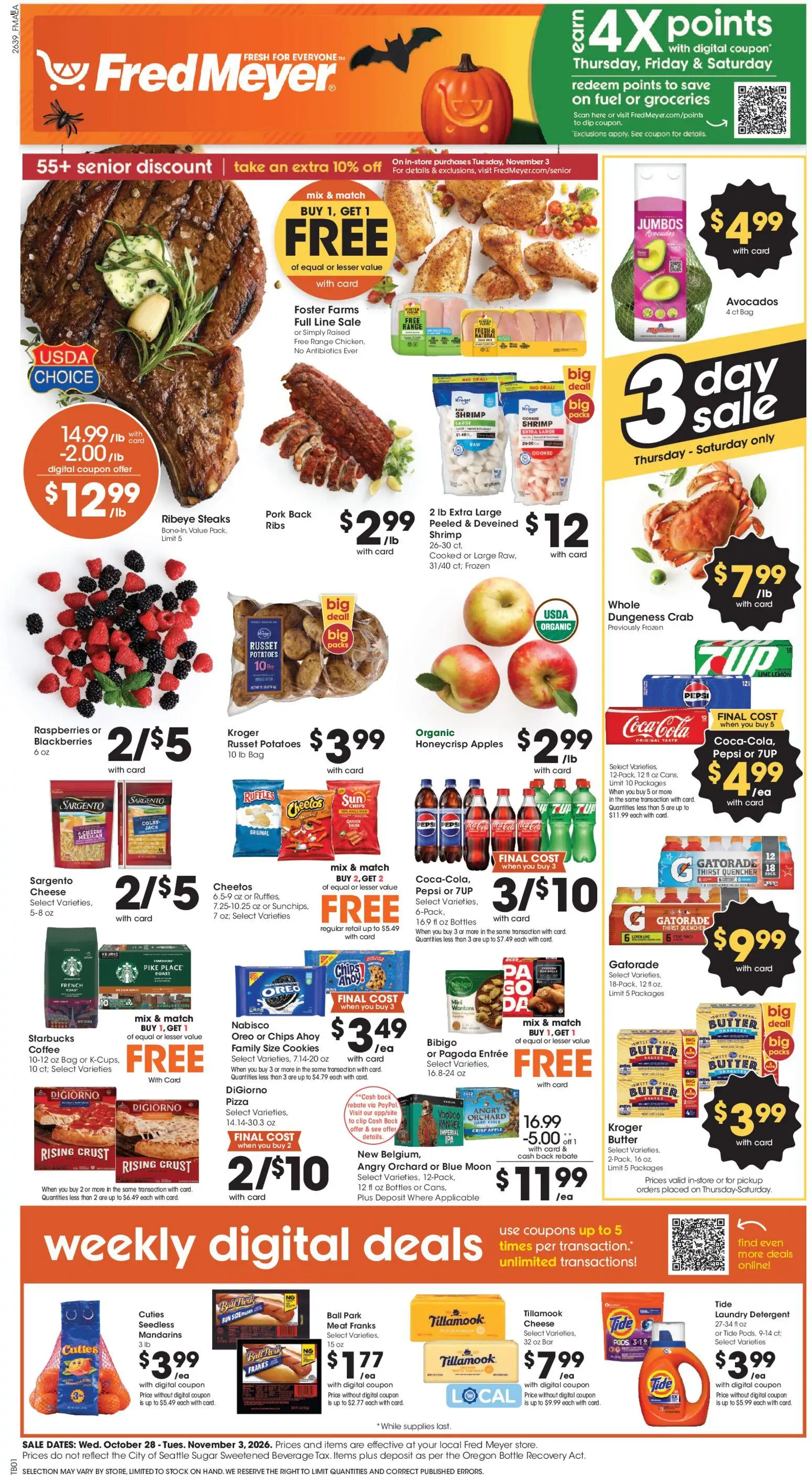 Fred Meyer Weekly Ad - valid from 10/28/2026 | Page: 1