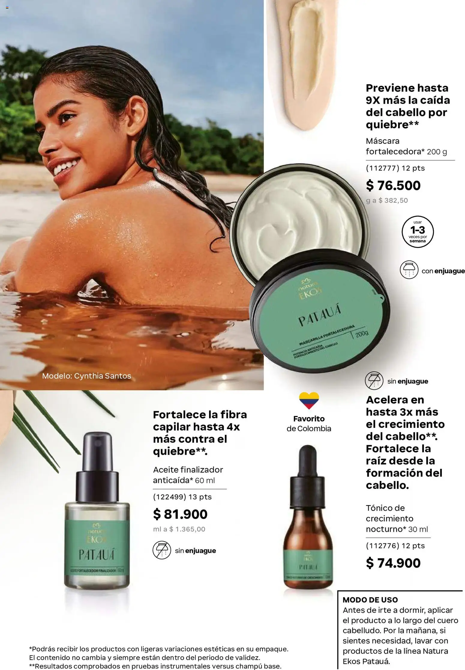 Natura revista - valida desde el 11.06.2026 | Página: 155 | Productos: Mascarilla, Máscara, Champú, Aceite