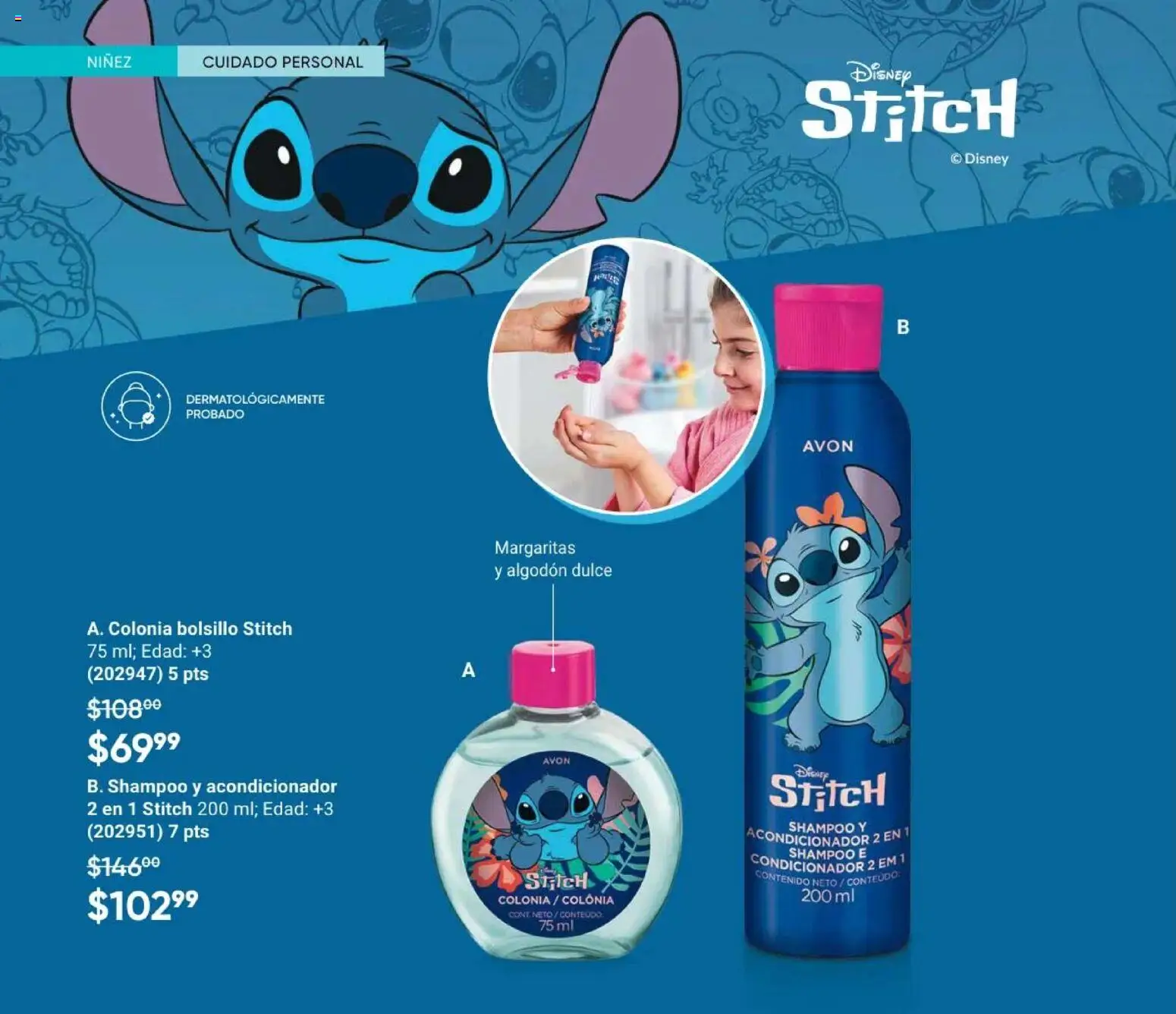 Nuevas ofertas de AVON válidas en toda la República Mexicana desde el 21/08/2026. ¡Encuentra las mejores ofertas en AVON Casa & Estilo 13 2026! | Página: 160 | Productos: Algodón, Acondicionador