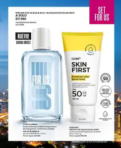 Catálogo CyZone Campaña 12 válido desde el 06.07.2026 | Página: 115 | Productos: Loción, Perfume, Mate, Protector solar