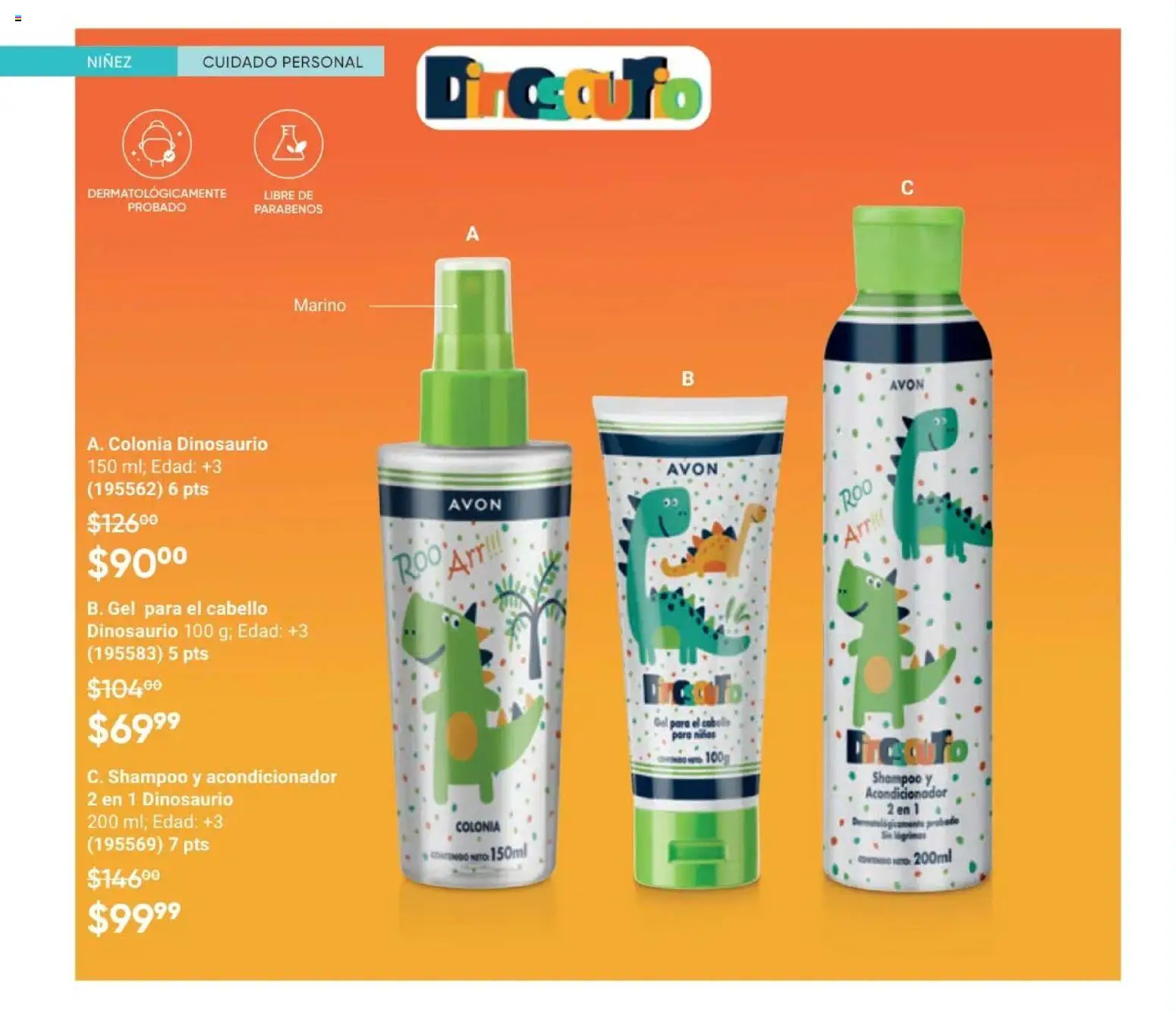 Nuevas ofertas de AVON válidas en toda la República Mexicana desde el 11/09/2026. ¡Encuentra las mejores ofertas en AVON Casa & Estilo 14 2026! | Página: 152 | Productos: Shampoo, Acondicionador