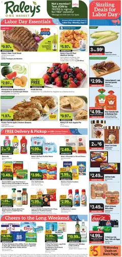 Preview of Raley's weekly ads valid from 09/02/2026