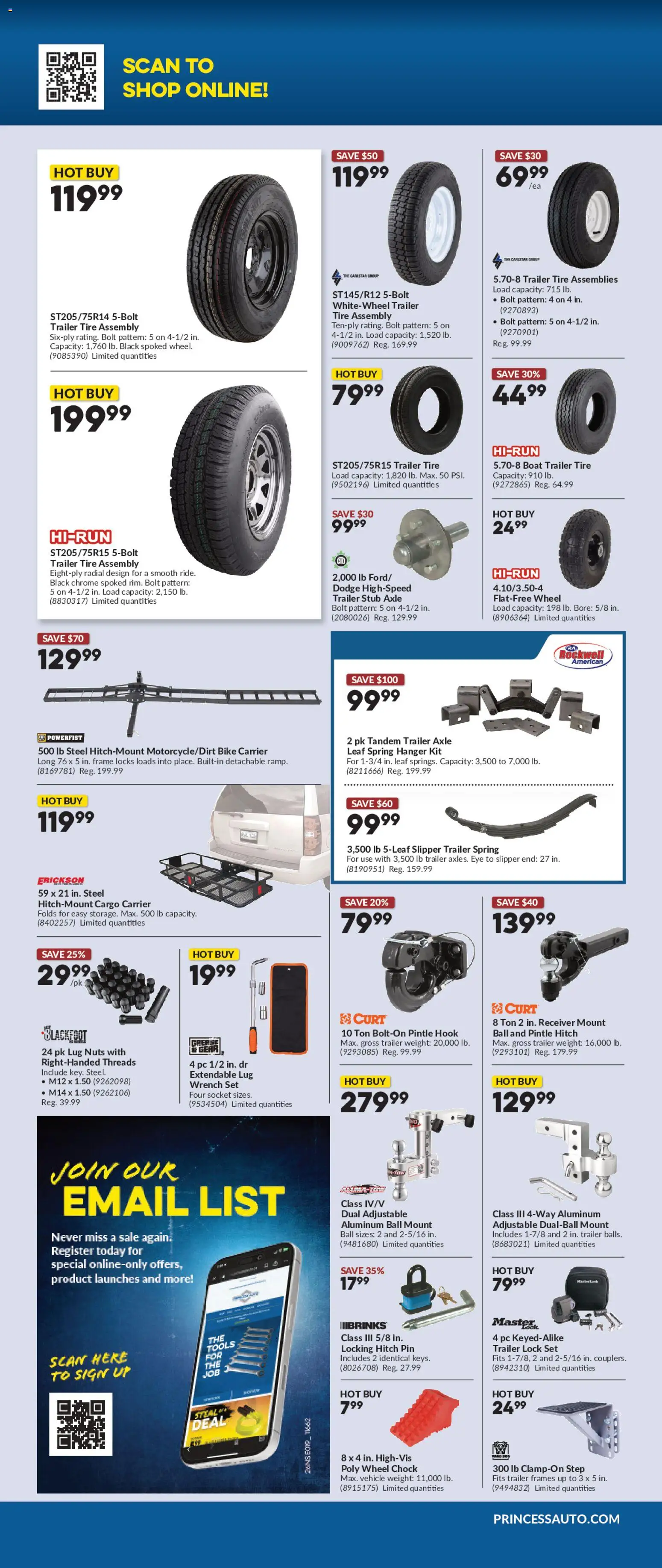 Princess Auto flyer valid from Oct 26, 2026 | Page: 2