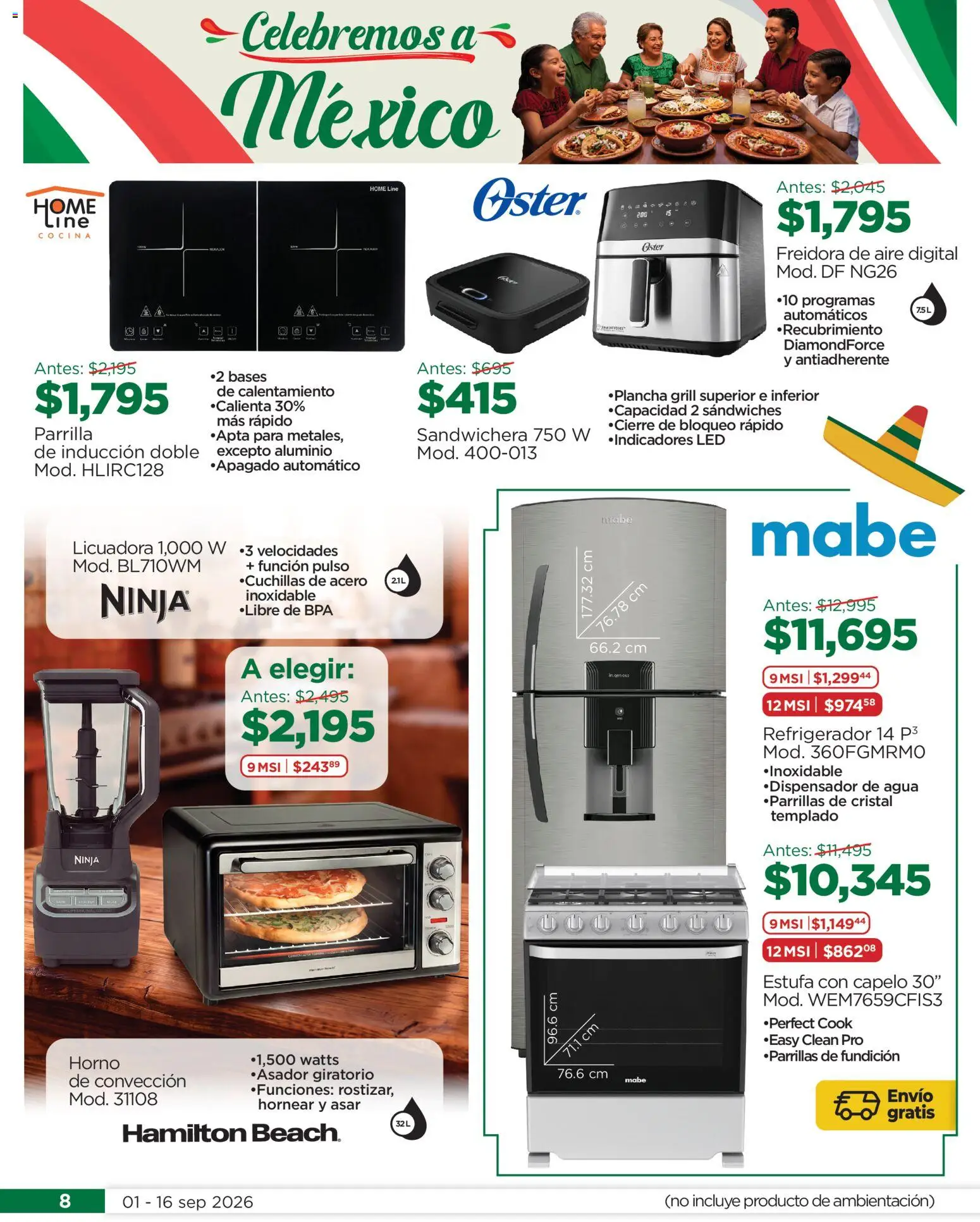 Nuevas ofertas de Chedraui válidas en toda la República Mexicana desde el 01/09/2026. ¡Encuentra las mejores ofertas en Chedraui Celebremos a México! | Página: 8