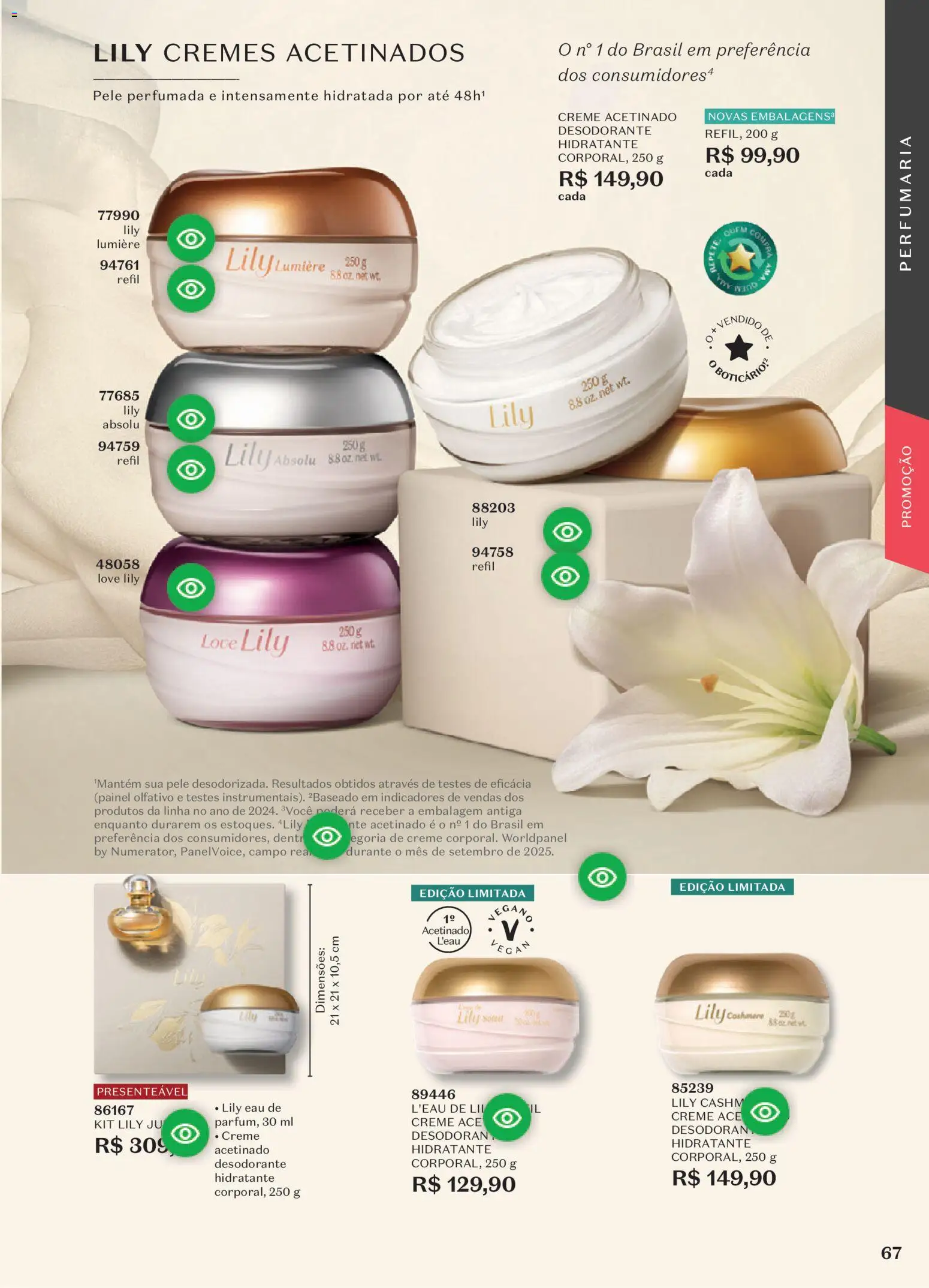 O Boticário Folheto - válido de 10/08/2026 | Página: 71 | Produtos: Desodorante, Creme