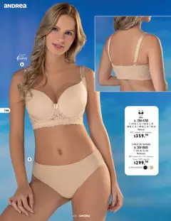 Vista previa de Andrea catálogo Lencería & vestir interior, nuevo folleto de la tienda, válido en México a partir del 24.05.2026 | Página: 6 | Productos: Algodón, Lenceria