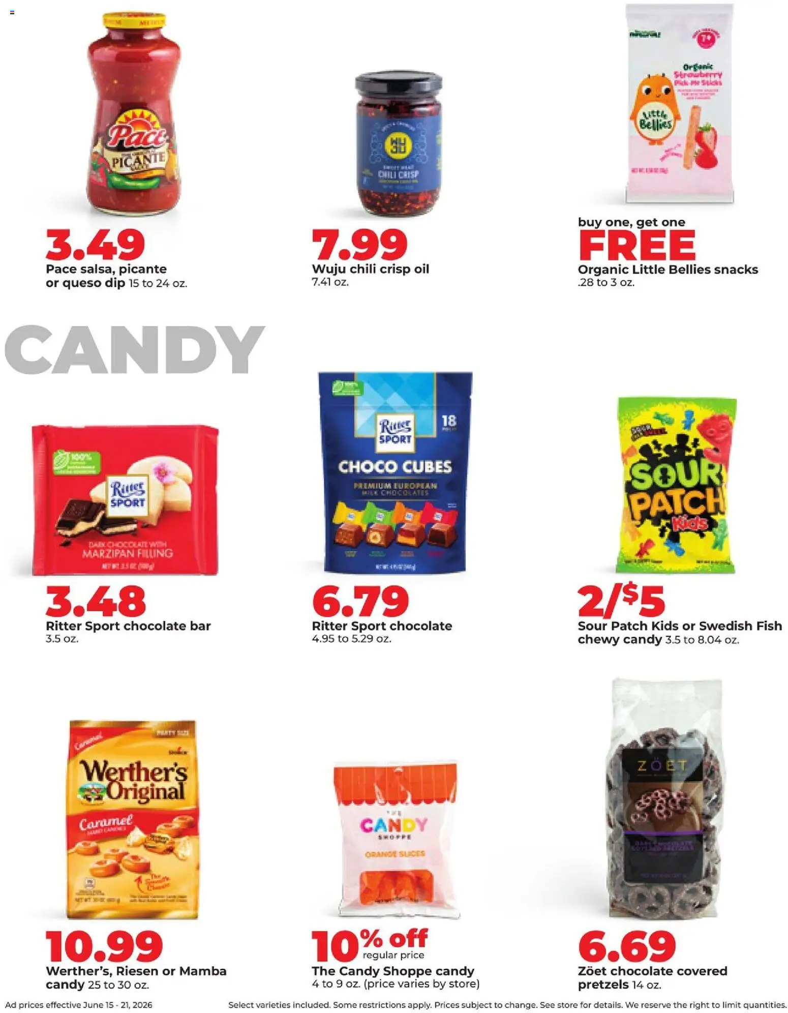 HyVee Weekly Ad - valid from 15.06.2026 | Page: 25 | Products: Oil, Chocolate, Fish