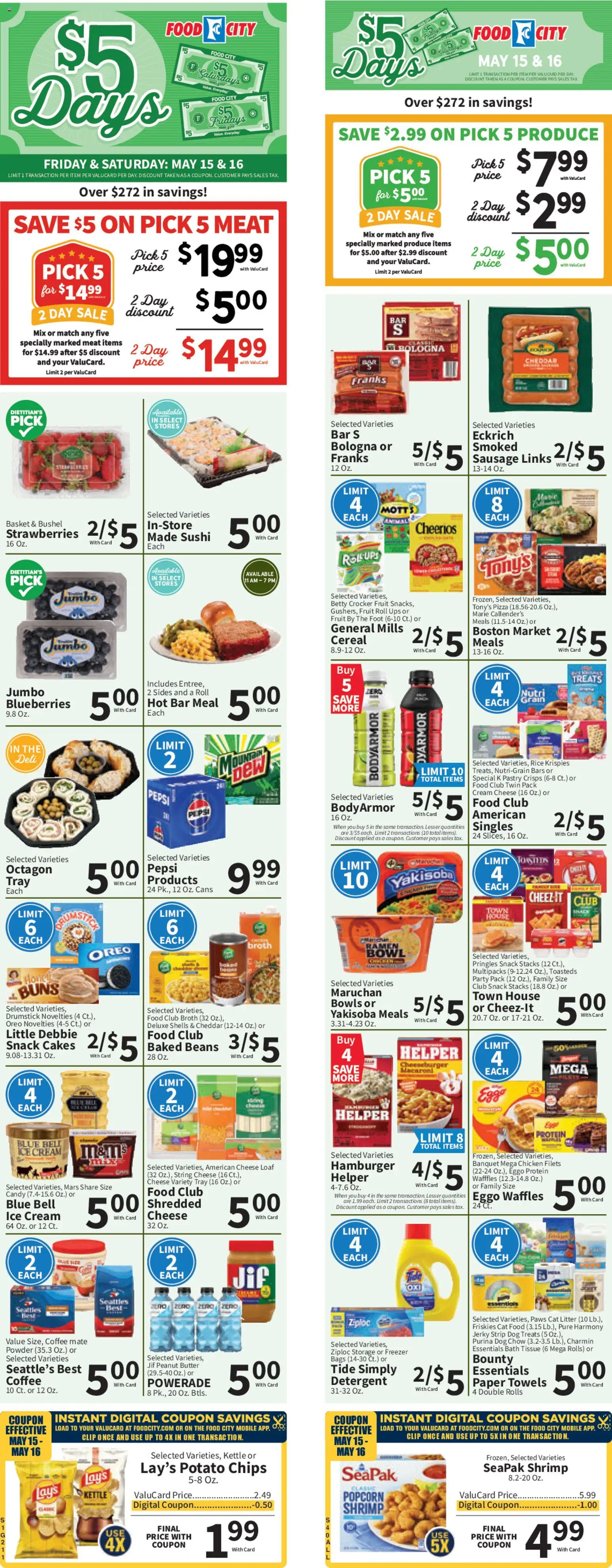 Food City Weekly Ad - valid from 13.05.2026 | Page: 1