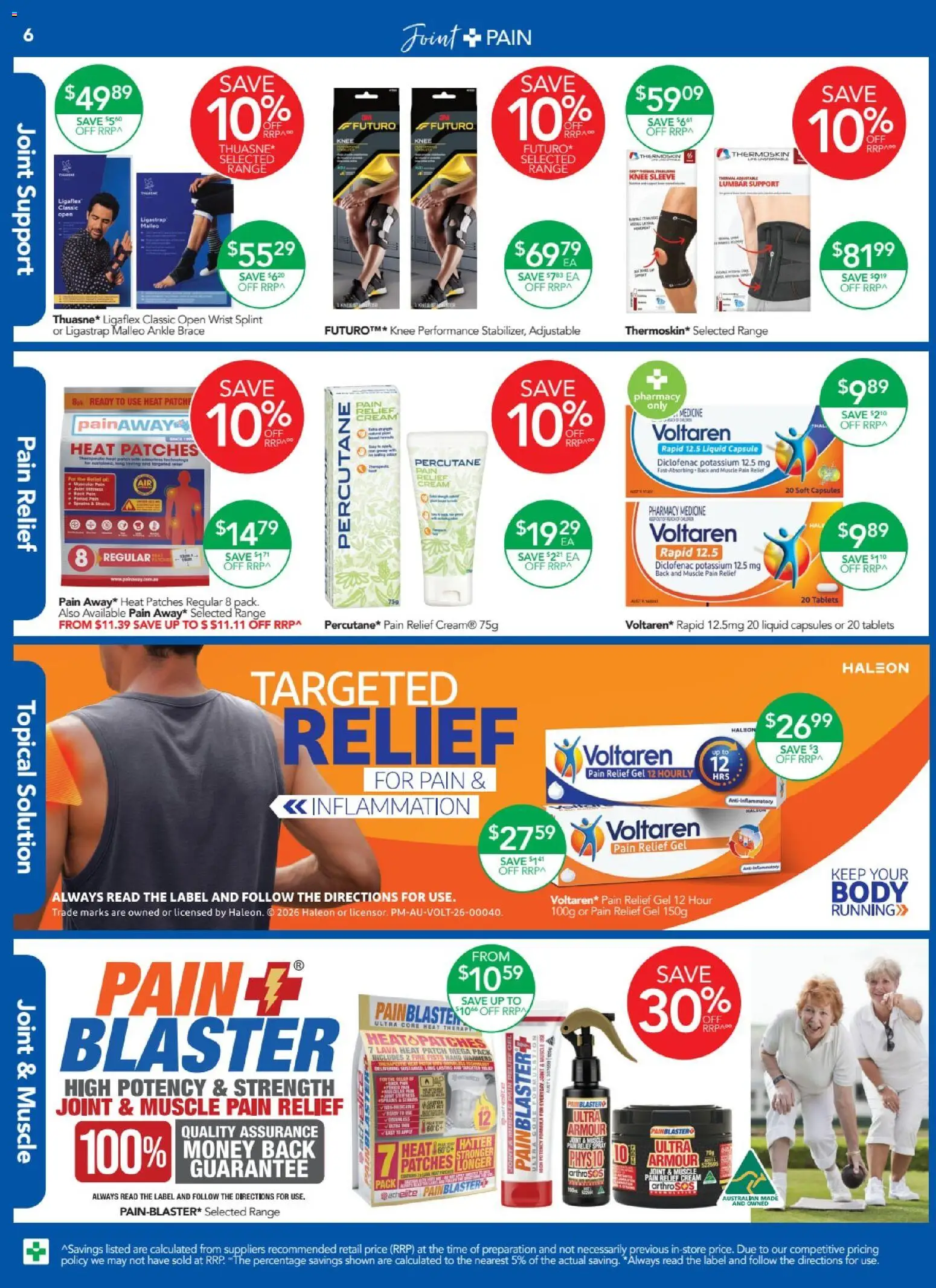 Terry White catalogue - valid from 18.06.2026 | Page: 6 | Products: Cream, Tablets, Pain relief