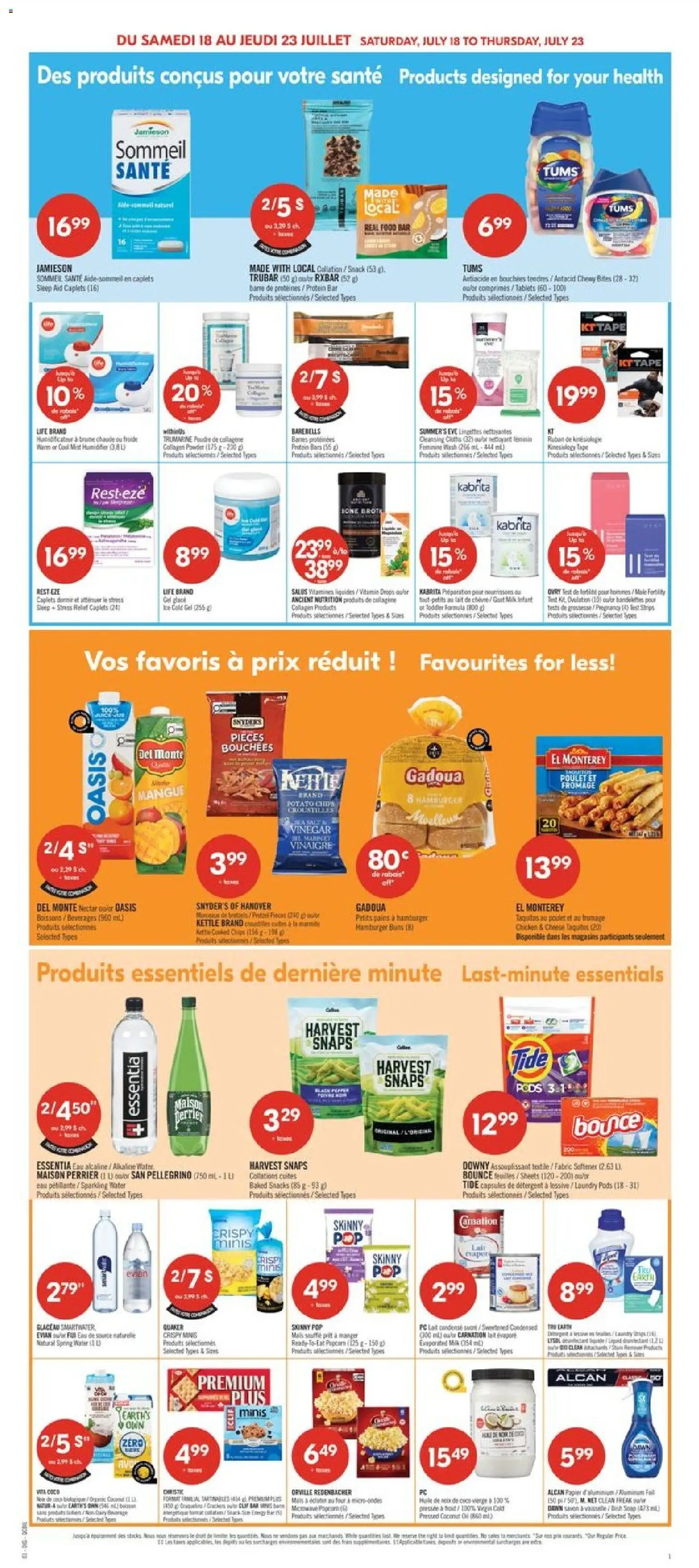 Pharmaprix flyer valid from Jul 17, 2026 | Page: 16
