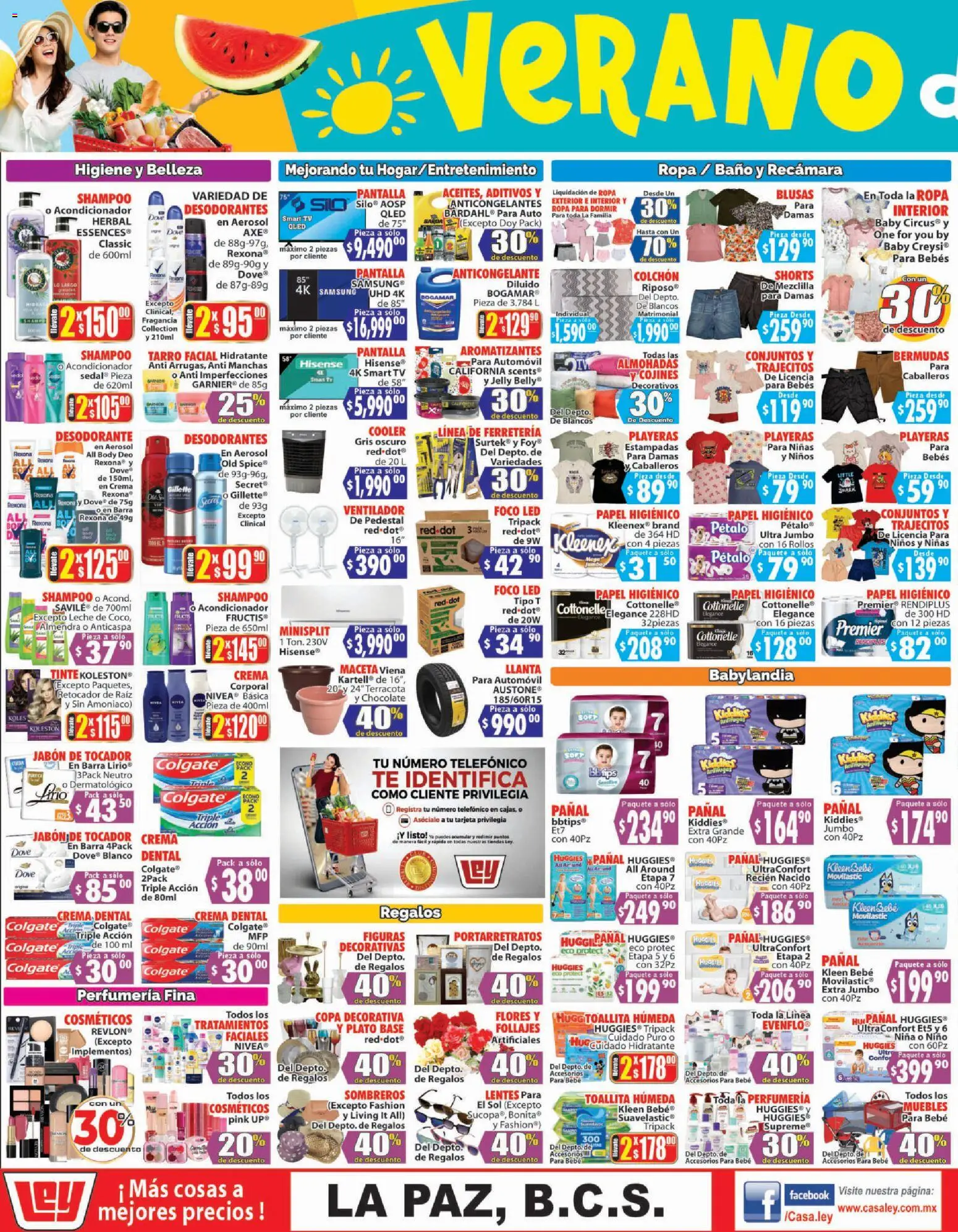 Nuevas ofertas de Casa Ley válidas en toda la República Mexicana desde el 18/07/2026. ¡Encuentra las mejores ofertas en Casa Ley folleto Autoservicio! | Página: 3 | Productos: Desodorante, Barra, Body, Acondicionador