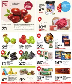 Preview of Longo's weekly flyer / circulaire from shop Longo's valid from Jul 30, 2026 | Page: 6