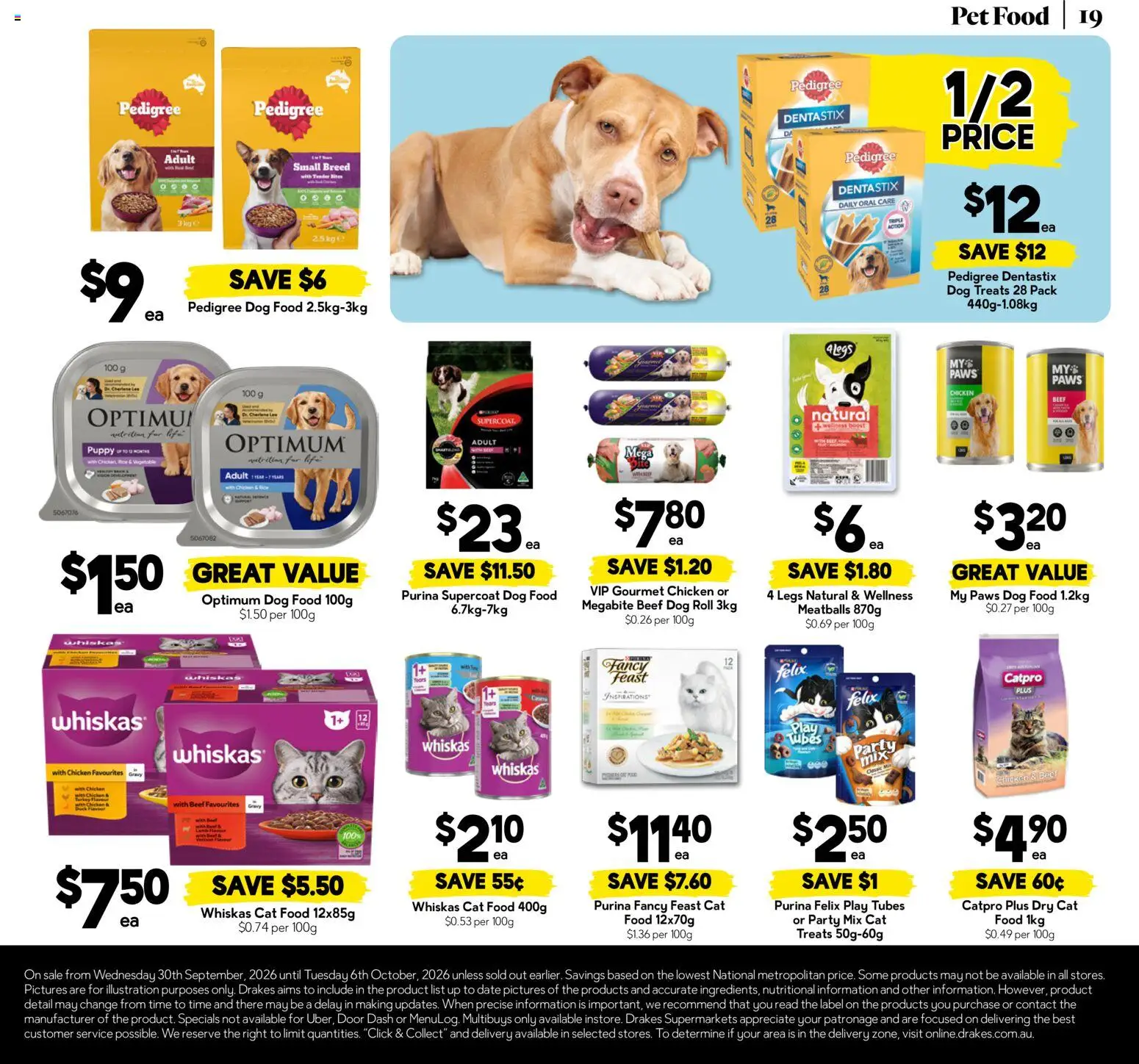 Drakes catalogue - valid from 30/09/2026 | Page: 19 | Products: Food, Door, Chicken, Date