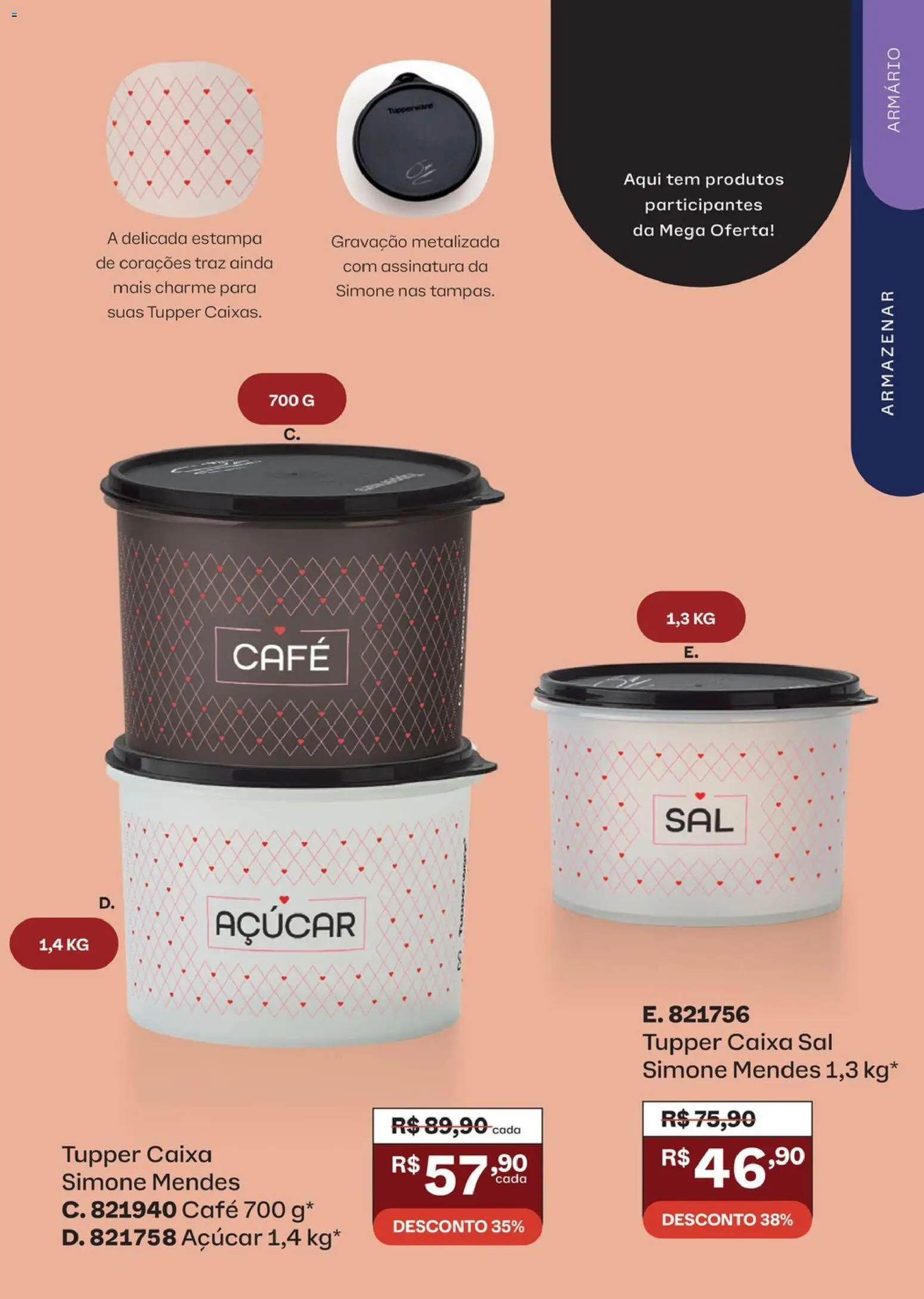 Tupperware Folheto - válido de 01/11/2026 | Página: 27 | Produtos: Caixa, Café, Armário, Sal