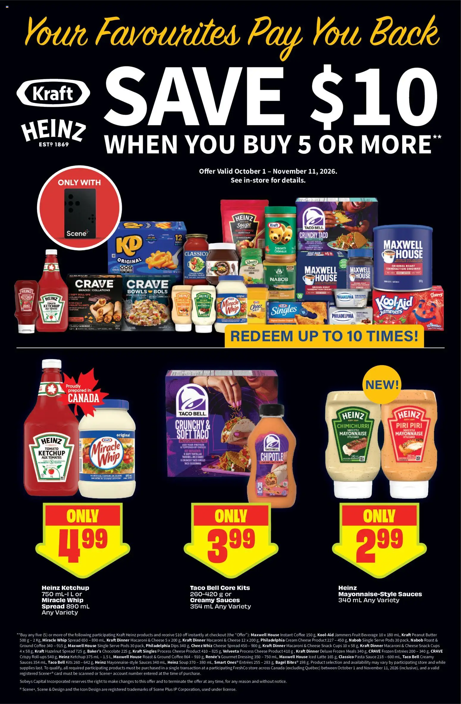FreshCo flyer valid from Oct 8, 2026 | Page: 10