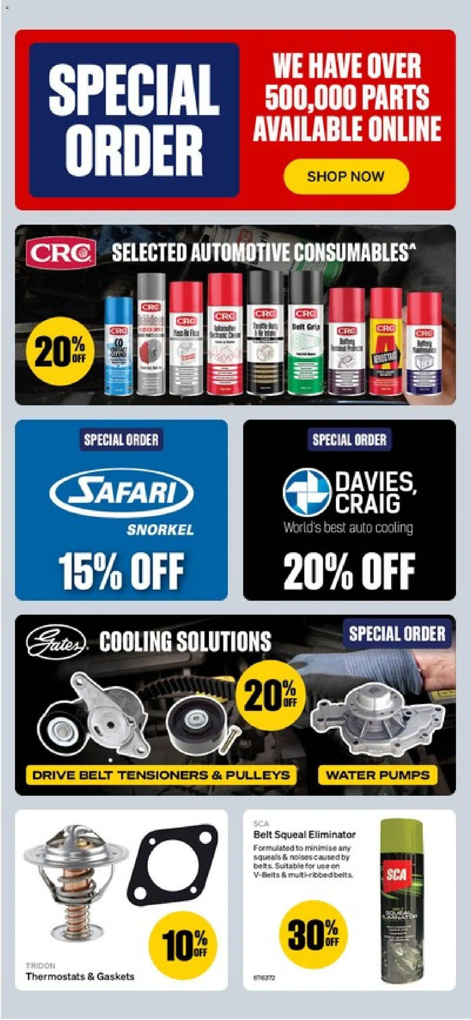 Supercheap Auto catalogue - valid from 22/07/2026 | Page: 16 | Products: Pumps, Water, Belt