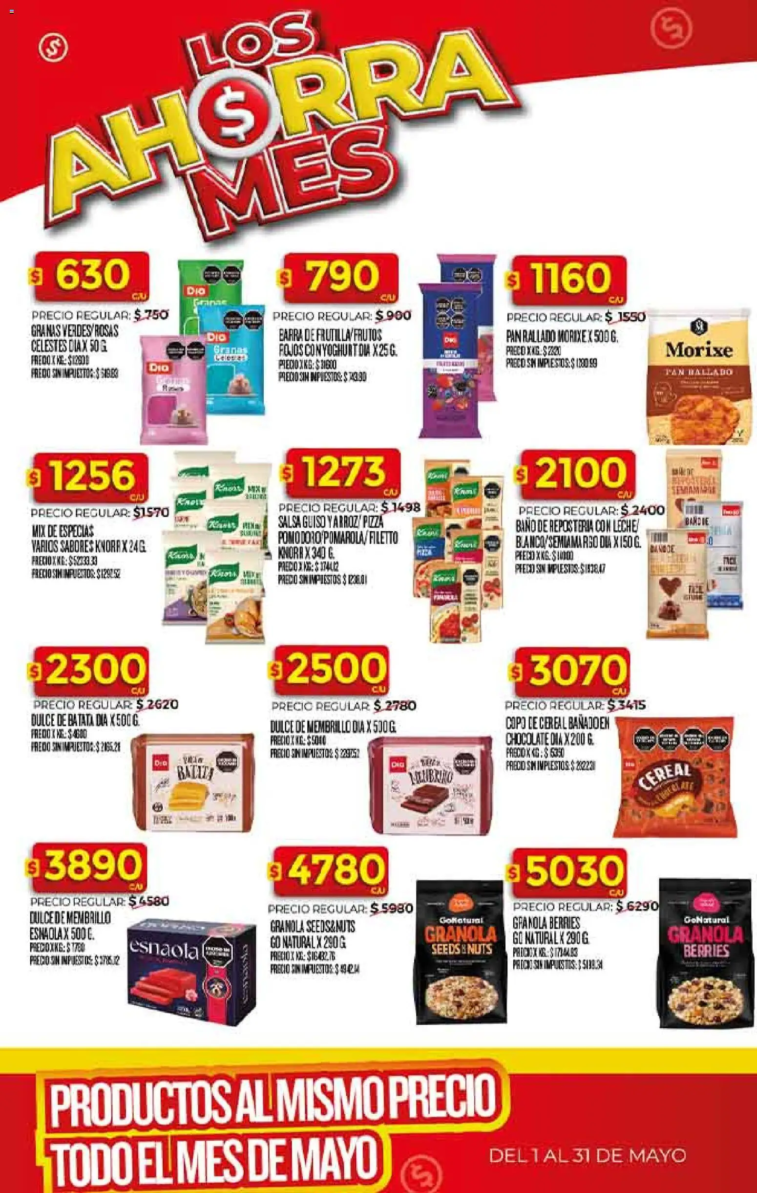 Dia - Ofertas - Todas las tiendas │ válido desde el 01.05.2026 | Página: 4 | Productos: Baño, Batata, Leche, Chocolate