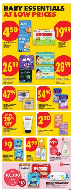 Preview of EUCERIN AQUAPHOR BABY OINTMENT, CLEANSER or RASH CREAM, selected varieties 85-500 g anguent ou nettoyant ou crème pour l'érythème fessier from shop No Frills valid from 14.05.2026 | Page: 14