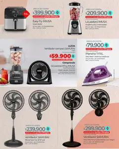 Olímpica - Moda para mamá -  Vista previa de la revista de la tienda Olímpica valido desde el 01.05.2026 | Página: 40 | Productos: Plancha, Ventilador, Licuadora, Cerámica
