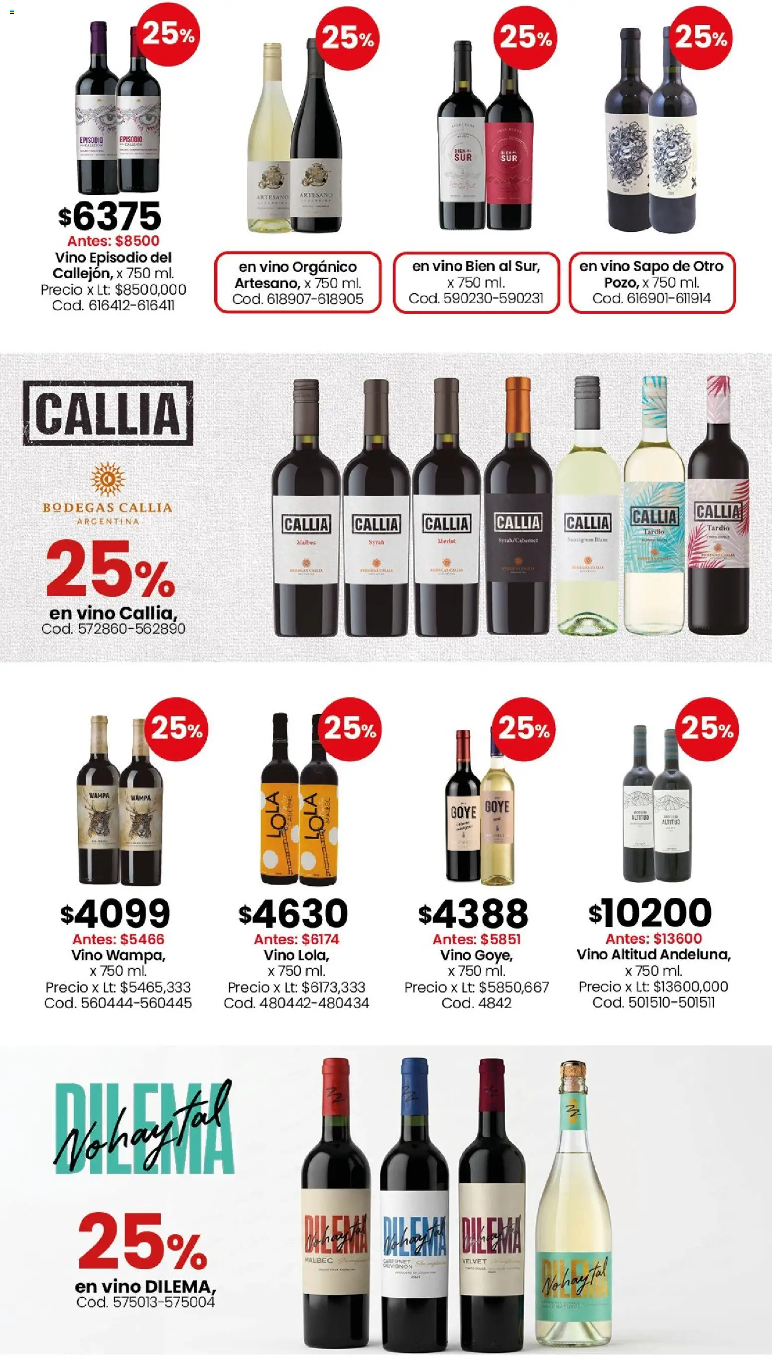 Coto - Almacén y bebidas │ válido desde el 18.05.2026 | Página: 9 | Productos: Vino