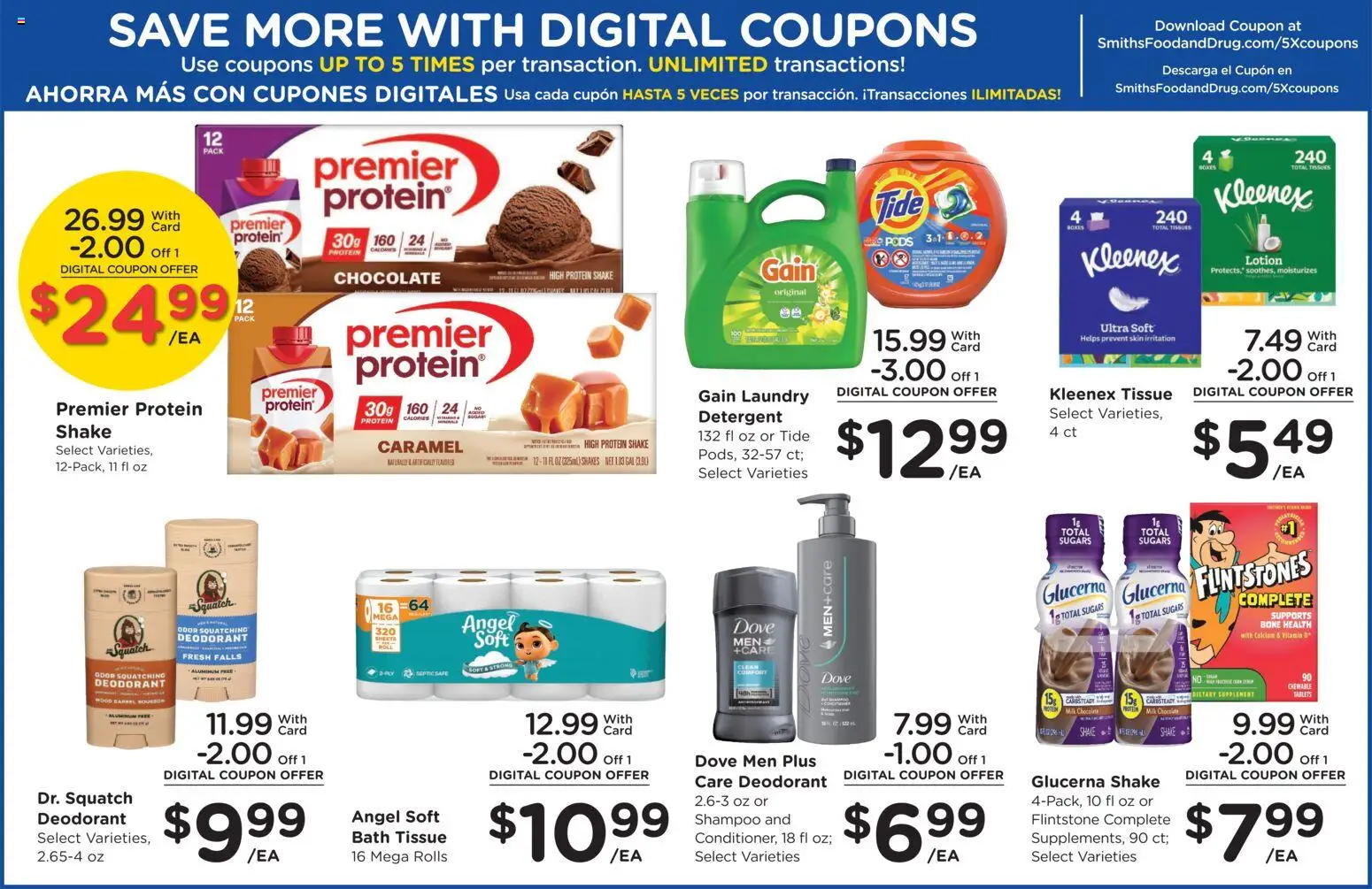 Smith's Weekly Ad - valid from 08/26/2026 | Page: 11 | Products: Vitamin, Shampoo, Chocolate, Deodorant