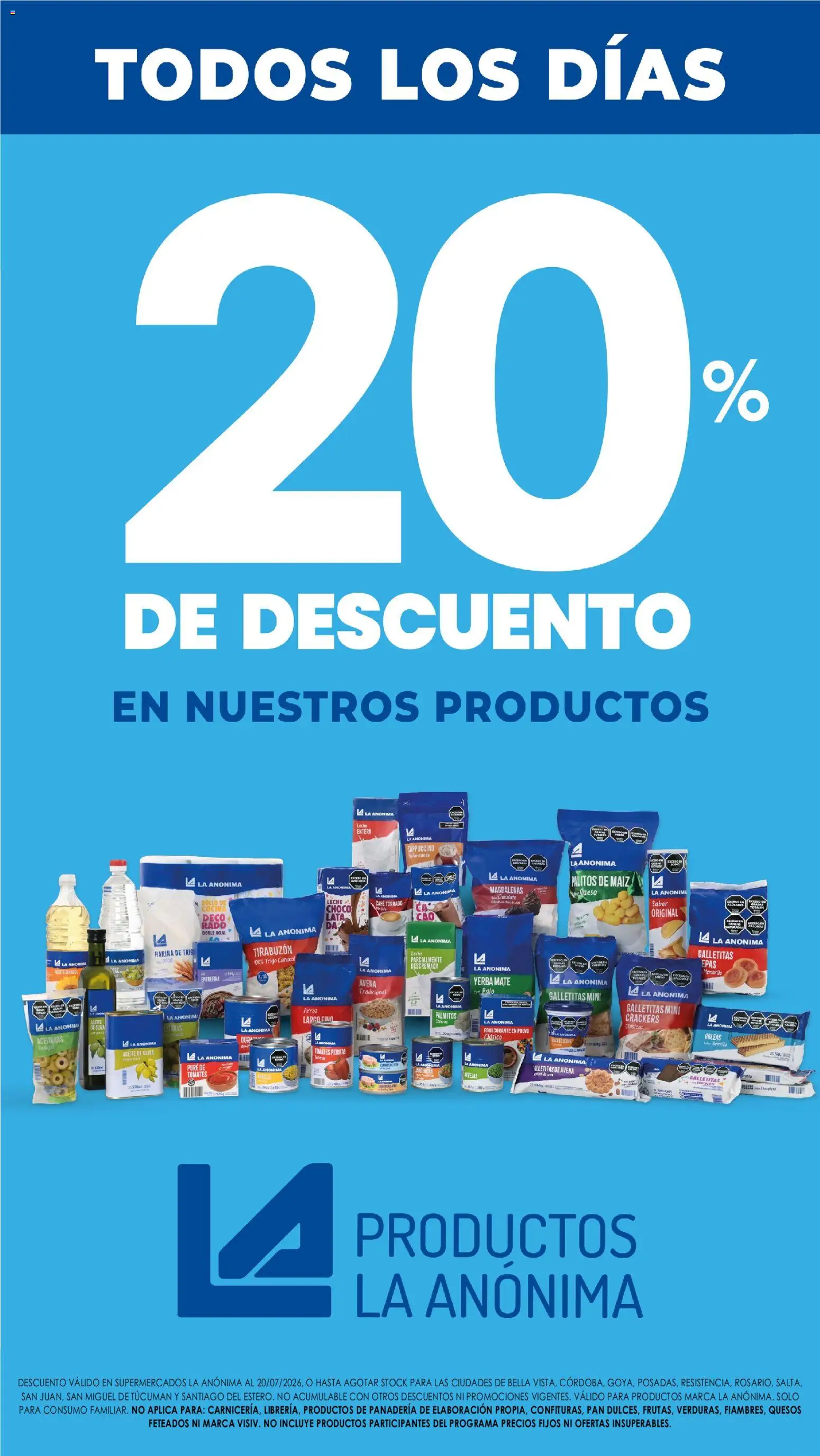 La Anonima catálogo │ válido desde el 16/07/2026 | Página: 29 | Productos: Cocina, Yerba, Polvo, Chocolate