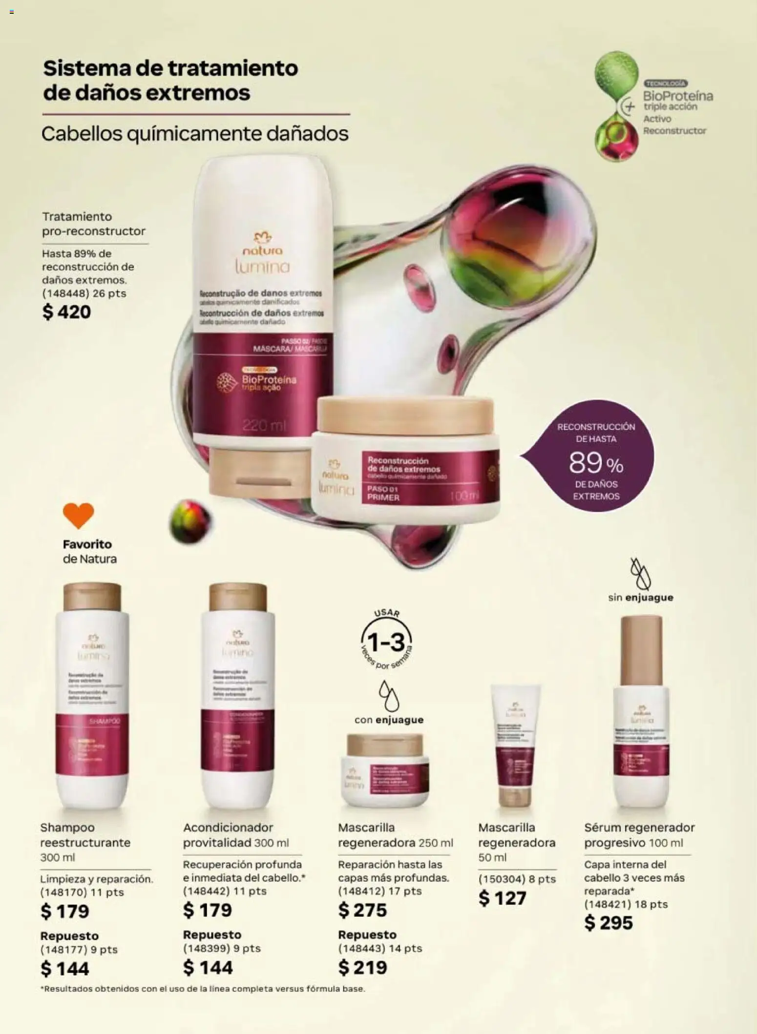 Nuevas ofertas de Natura válidas en toda la República Mexicana desde el 20/02/2026. ¡Encuentra las mejores ofertas en Natura campaña 4 2026! | Página: 122 | Productos: Serum, Shampoo, Mascarilla, Acondicionador