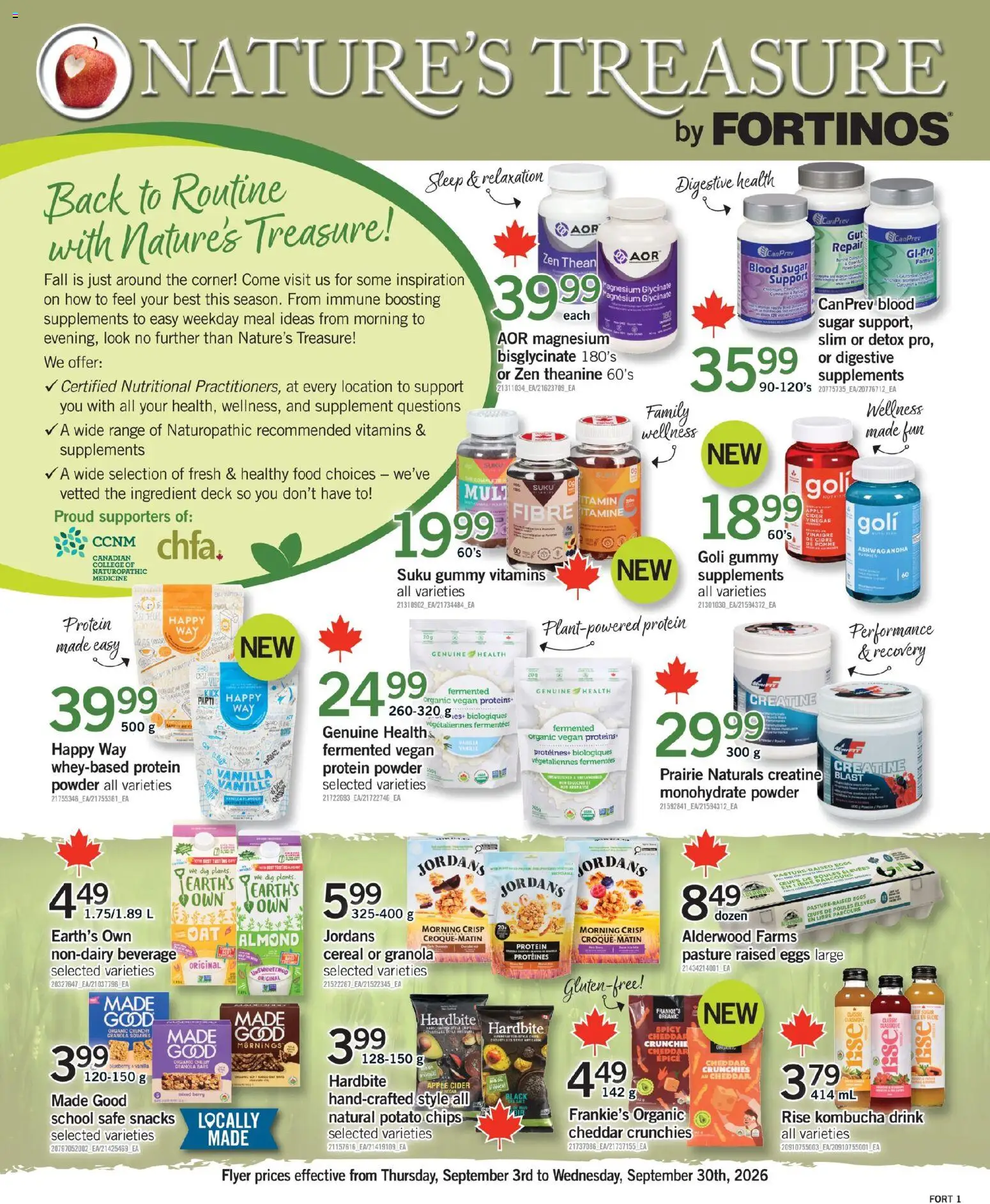 Fortinos flyer valid from Sep 10, 2026 | Page: 9