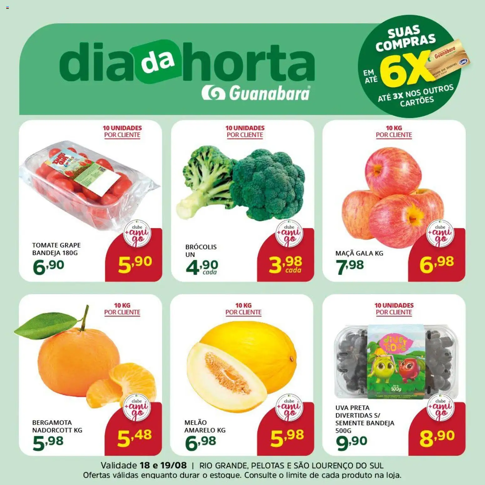 Supermercado Guanabara Folheto - válido de 18/08/2026 | Página: 1