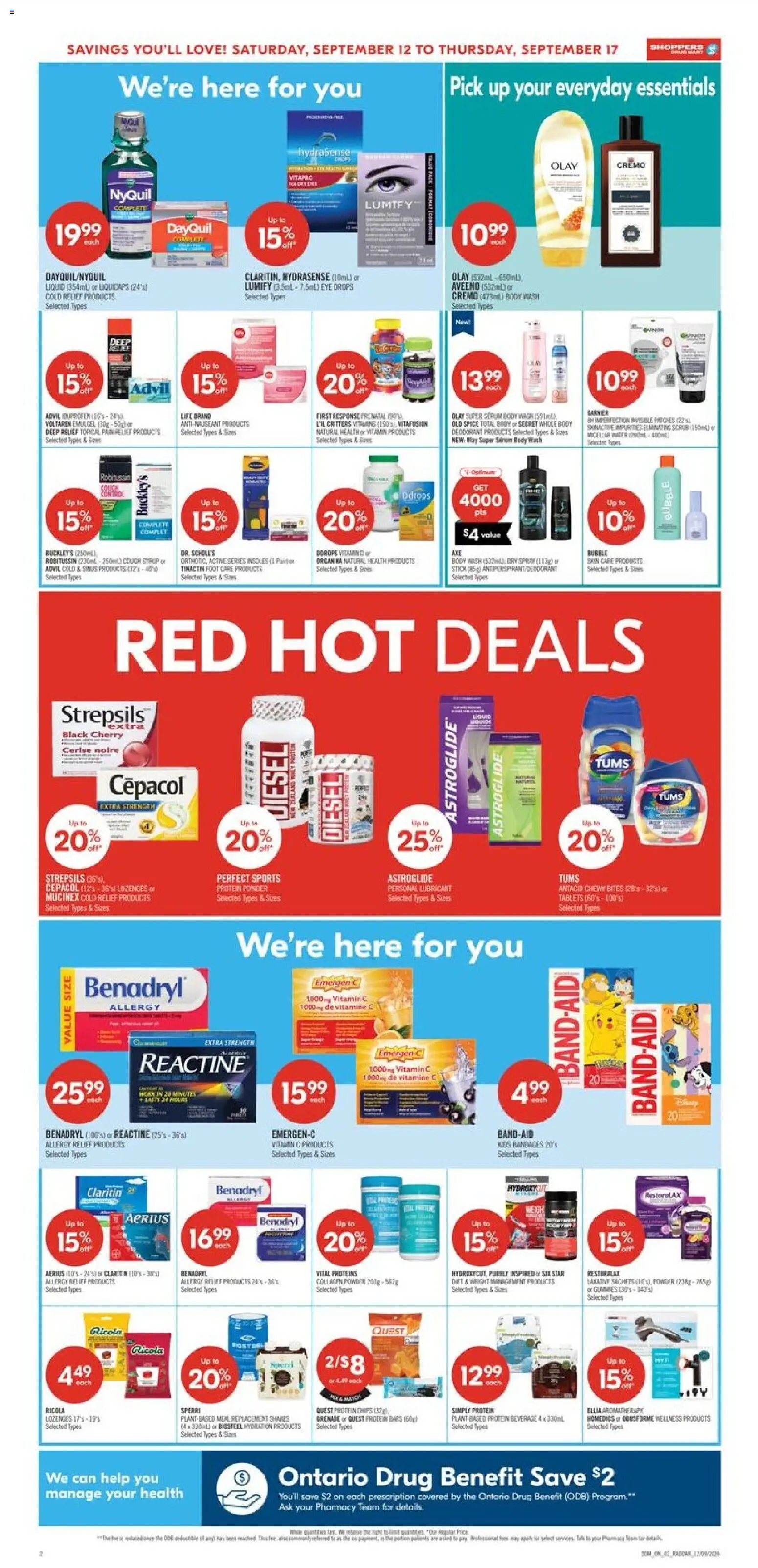 Shoppers flyer valid from Sep 12, 2026 | Page: 4