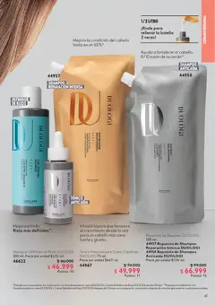 Oriflame catálogo 11 -  Vista previa de la revista de la tienda Oriflame valido desde el 01/08/2026 | Página: 41 | Productos: Crema, Botella, Shampoo, Acondicionador