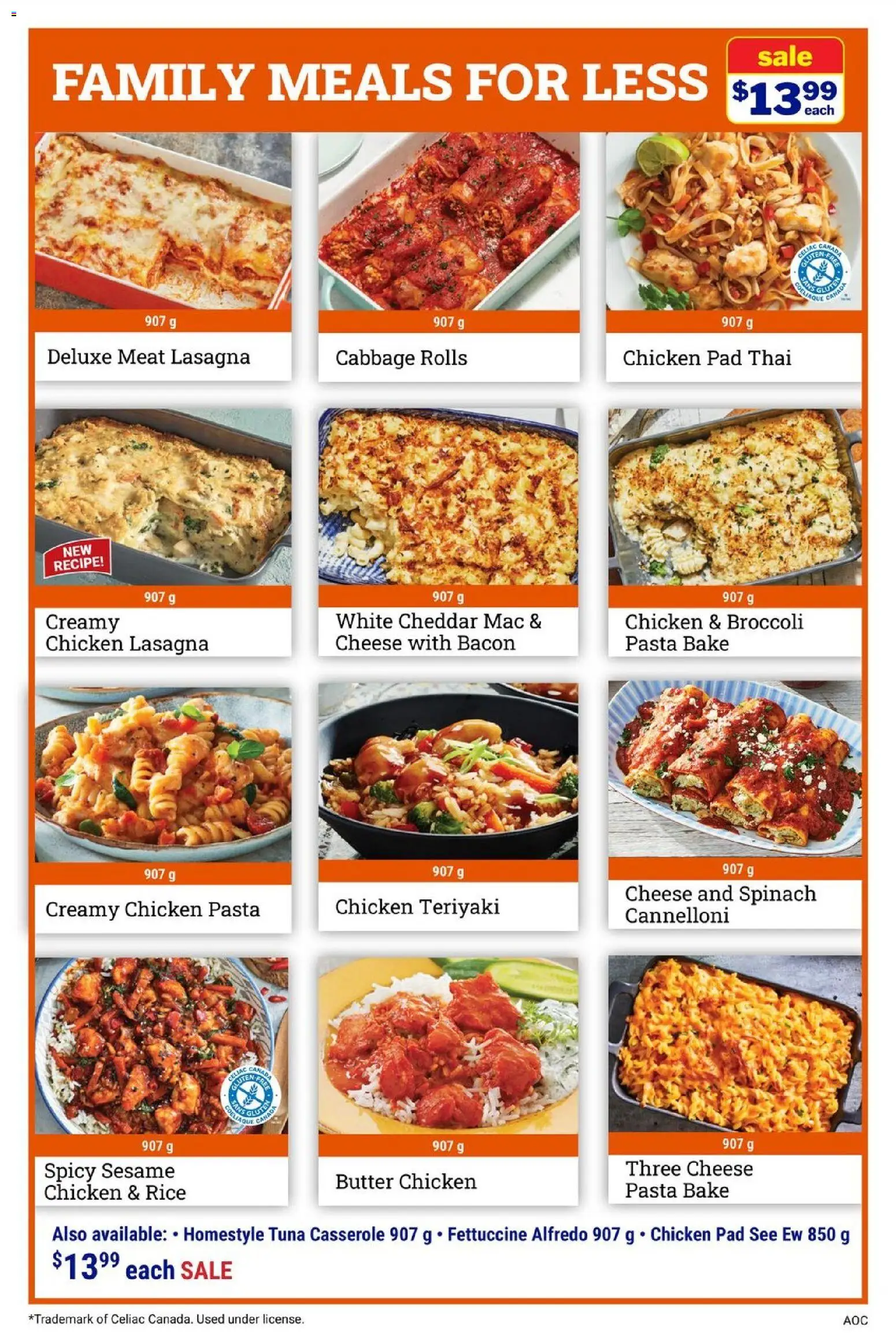 M&M Food Market flyer valid from Aug 27, 2026 | Page: 4 | Products: Rice, Bacon, Spinach, Cheddar