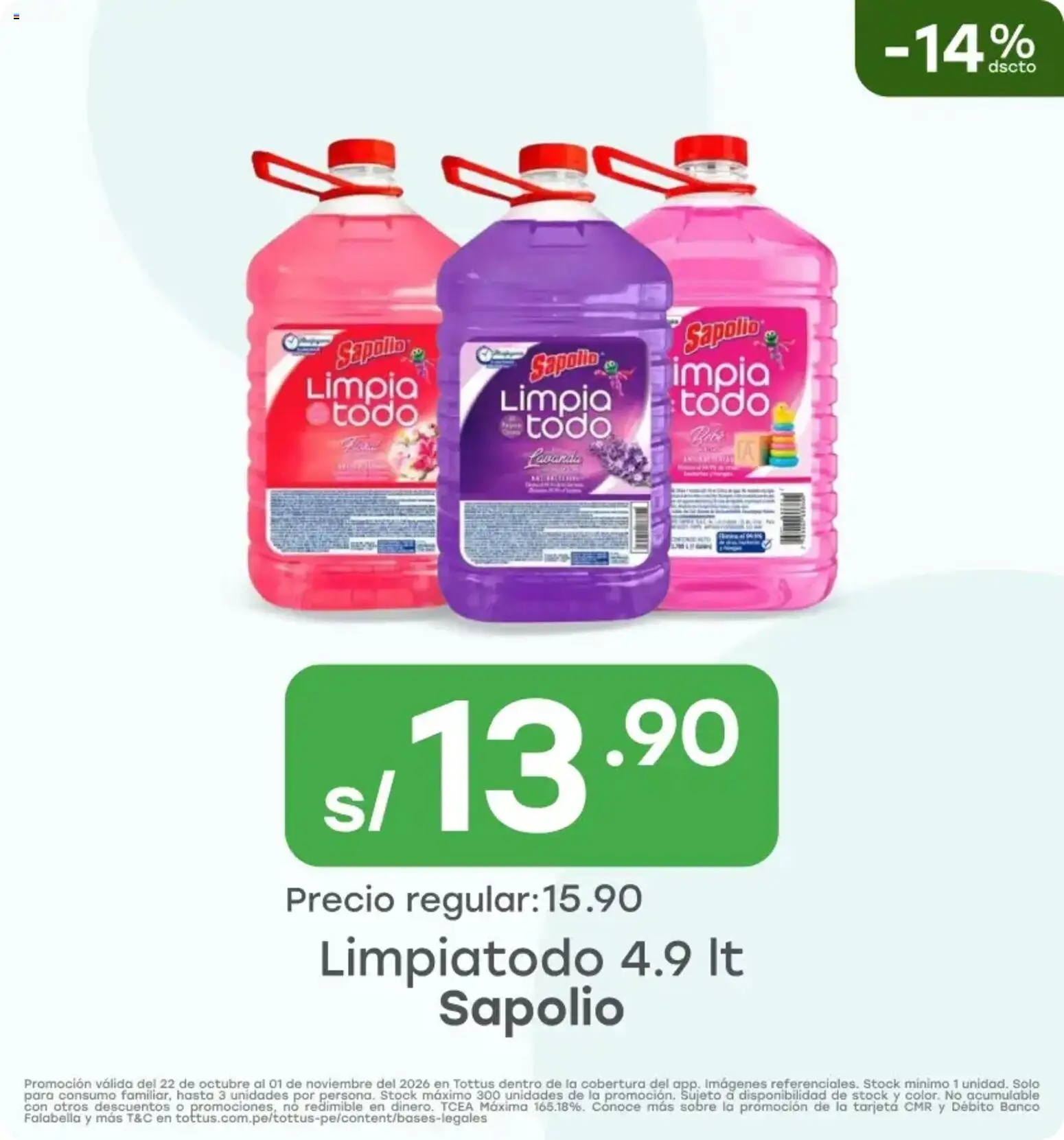 Catálogo Tottus válido desde 22/10/2026 | Página: 1