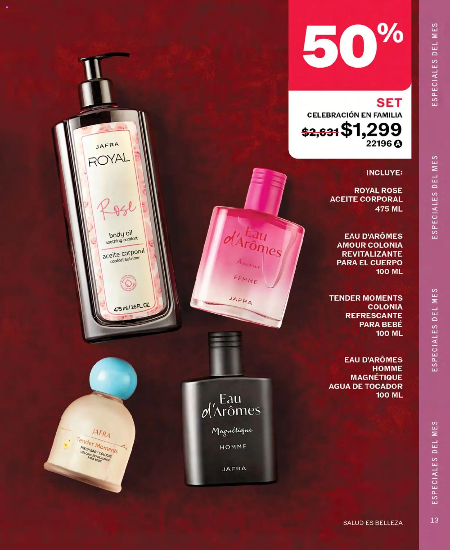 Nuevas ofertas de JAFRA válidas en toda la República Mexicana desde el 01/10/2026. ¡Encuentra las mejores ofertas en JAFRA catálogo! | Página: 13