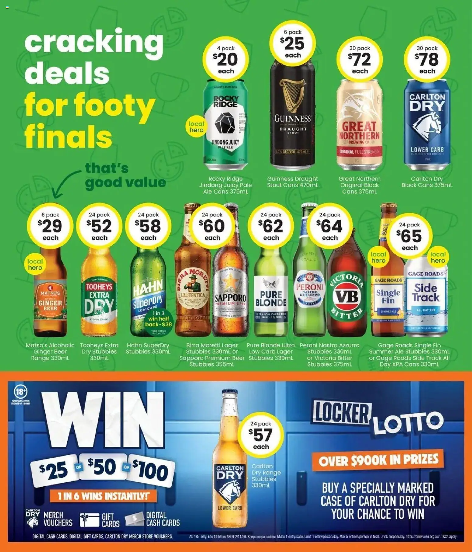 The Bottle-O catalogue - valid from 14/09/2026 | Page: 3 | Products: Ginger, Beer, Digital, Case