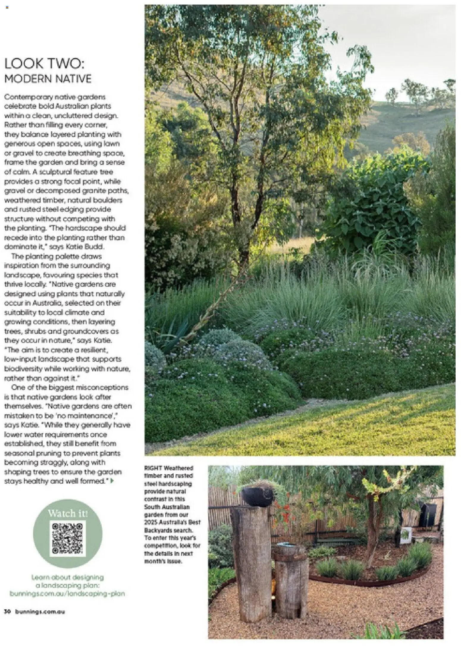 Bunnings Warehouse catalogue - valid from 01/09/2026 | Page: 30 | Products: Native, Pruning, Landscape, Water
