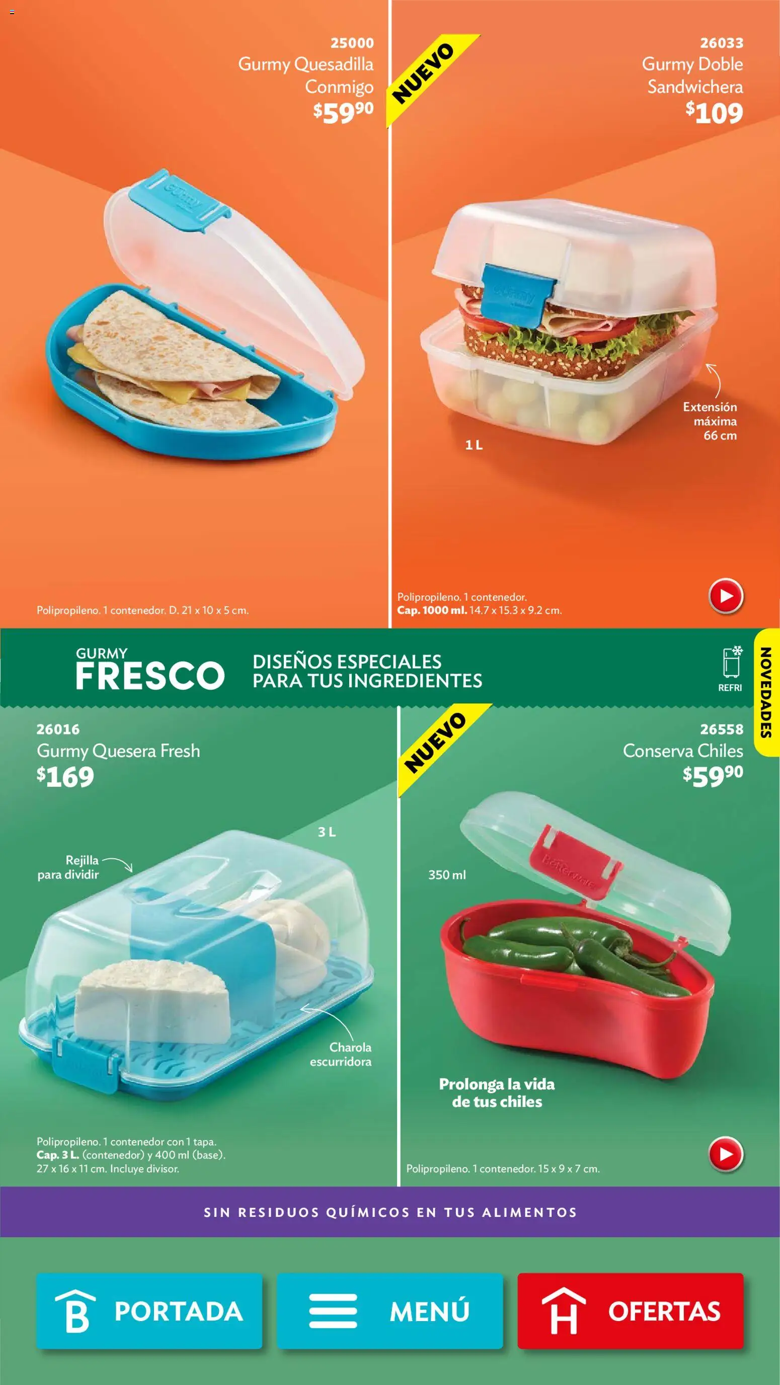 Nuevas ofertas de Betterware válidas en toda la República Mexicana desde el 28/09/2026. ¡Encuentra las mejores ofertas en Betterware campaña 10 2026! | Página: 47