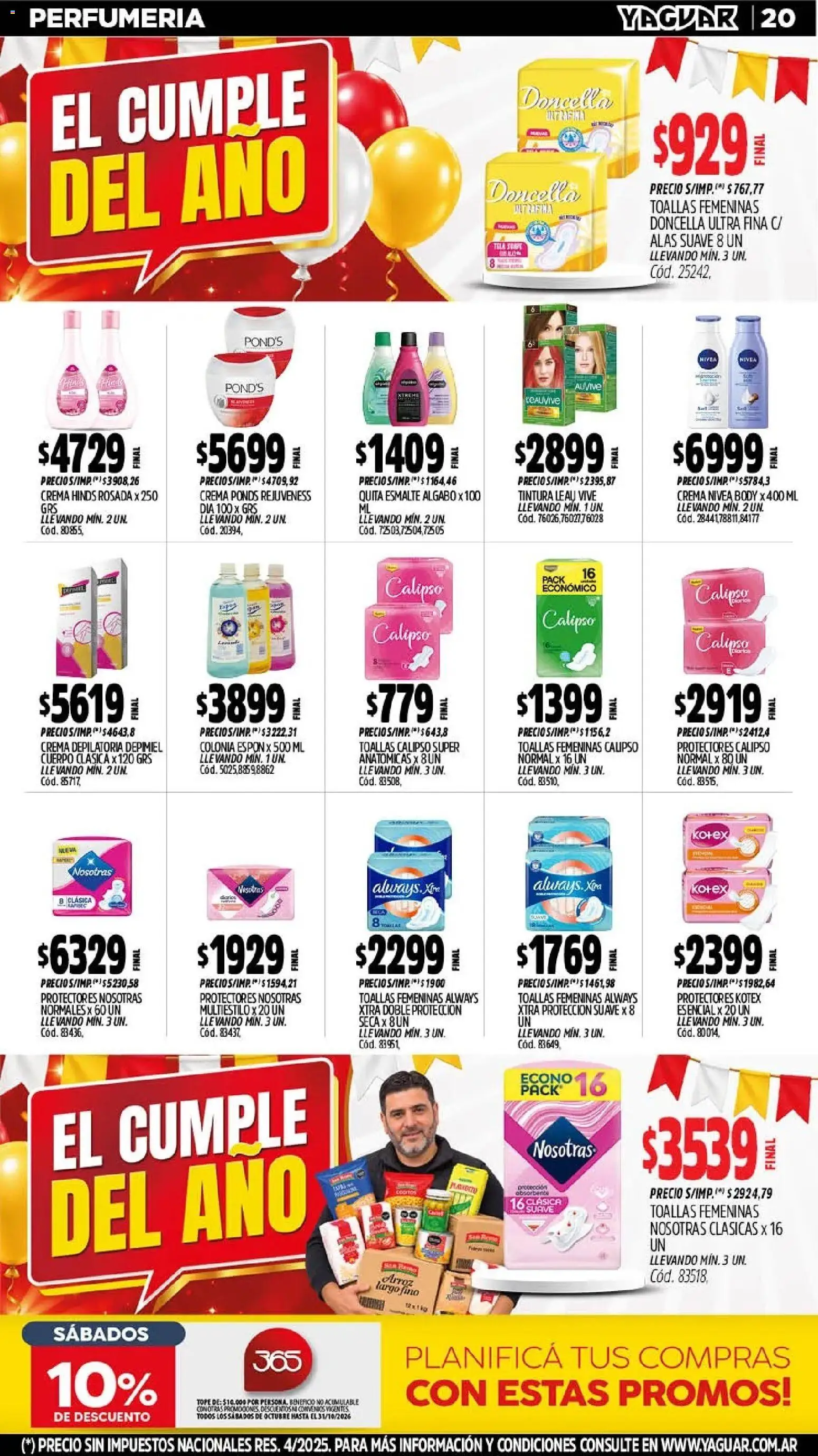 Yaguar - Oferta Semanal Parque Chacabuco │ válido desde el 19/10/2026 | Página: 22