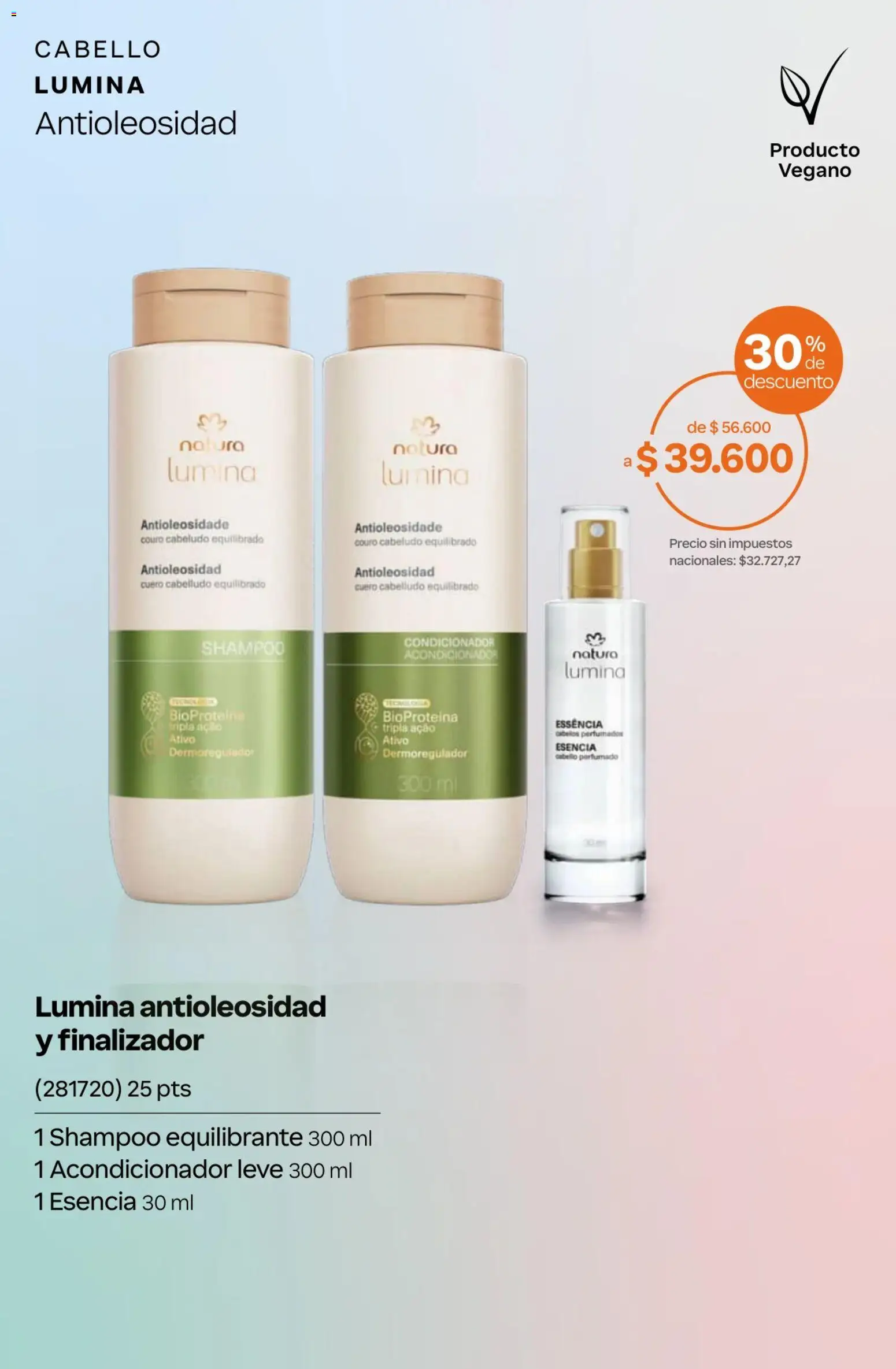 Catálogo Natura Ciclo 13 │ válido desde el 02/09/2026 | Página: 58 | Productos: Shampoo, Acondicionador