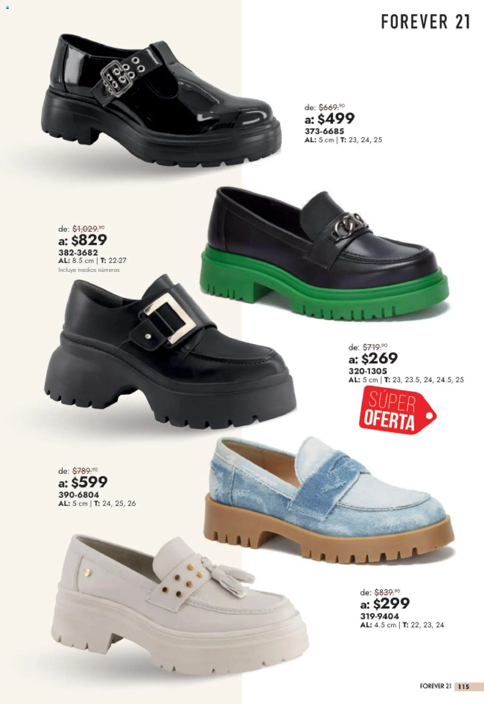 Nuevas ofertas de Andrea válidas en toda la República Mexicana desde el 26/07/2026. ¡Encuentra las mejores ofertas en Andrea catálogo Outlet! | Página: 115