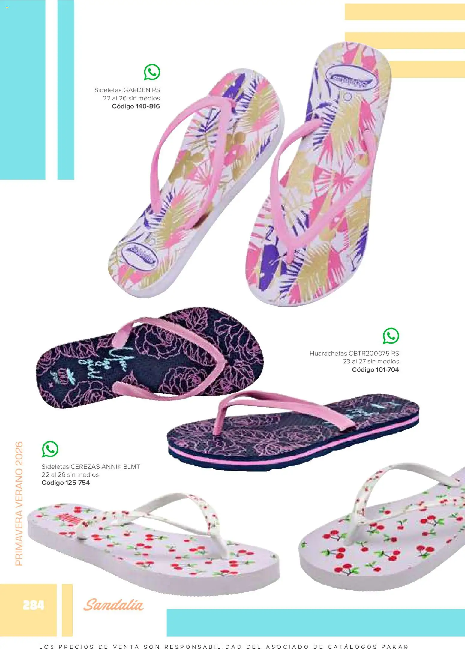 Nuevas ofertas de SC Pakar válidas en toda la República Mexicana desde el 30/01/2026. ¡Encuentra las mejores ofertas en SC Pakar catálogo Primavera / Verano! | Página: 284 | Productos: Cerezas