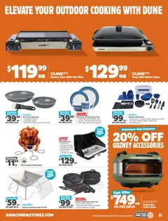 Preview of Anaconda catalogue - valid from 24/08/2026 | Page: 5 | Products: Beer, Accessories, Oven, Safe