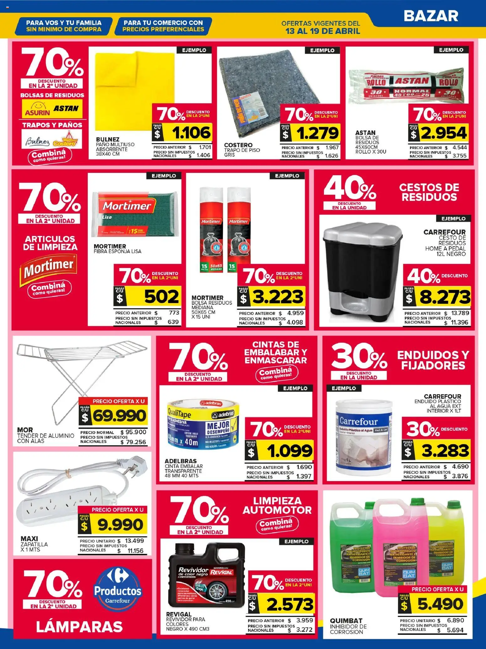 Carrefour Maxi catálogo │ válido desde el 13.04.2026 | Página: 24 | Productos: Enduido, Cinta, Brillo, Agua