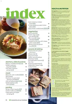 Preview of Woolworths Fresh Ideas magazine - valid from 01.05.2026 | Page: 92 | Products: Meat, Soup, Garlic, Zucchini