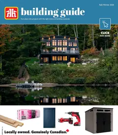 Preview of Home Hardware flyer - Building guide from shop Home Hardware valid from Oct 1, 2026