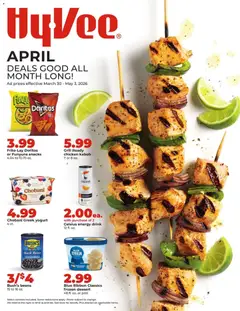 Preview of HyVee weekly ads valid from 30.03.2026